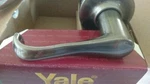 Yale 101WL US15A Passage Set Woodland Design 2 3/8" Bs Nos Compare Omnia, Emtek. Fixed Price $19.99.