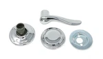 Kwikset 968TNL Tustin Rh Dummy Polished Chrome-interior Trim Open Box. Fixed Price $34.99.