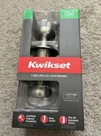 Kwikset Hall And Closet Round Door Knob 97200-887. Fixed Price $19.99.