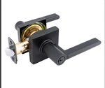 Brinks Keyed Entry Door Lever, Matte Black E2417-122. Fixed Price $27.99.