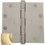 Baldwin 1051031I Square Ball Bearing Mortise Hinge, Unlacquered Bright Brass. Fixed Price $91.42.