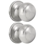 Hosom 2 Dummy Door Knob, Keyless Closet Knobs Pack, Satin Nickel. Fixed Price $16.99.