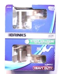 Brinks Door Knob Heavy Duty Interior Non Locking Wave Lever Satin Nickel Nip. Fixed Price $19.25.