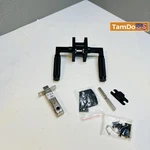 Eh Explore Privacy Door Latch Satin Nickel 2-3/8" Backset Interior Lock. Fixed Price $115.00.