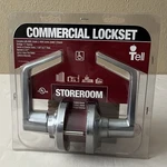 Tell Mfg LC2486 Heavy Duty Grade Commercial Storeroom Lever Lockset CL100010. Fixed Price $50.00.