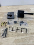 Kwikset 971HFLSQT-514V1 Halifax Lever Interior Pack W/square Rose Matte Black. Fixed Price $19.80.