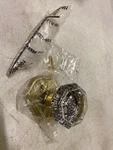 Baldwin HDCRYTAR044 Crystal Non-turn Dummy Door Knob With Arch Rose. Fixed Price $63.99.