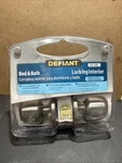 Defiant Bed & Bath Locking Interior Stainless Steel No. 332-208 New Read. Fixed Price $14.00.