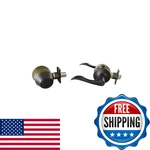 Design House Stratford Entry Door Lever And Single Cylinder Deadbolt Combo Oil. Fixed Price $72.75.