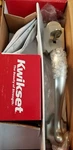 Kwikset 800AUH 15 Smt Rcal Exterior Handleset Satin Nickel. Fixed Price $50.00.