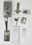 Kwikset 98140-010 814HE Lip Rcal Rcs Passage Handle Only Hawthorne Satin Nickel. Fixed Price $89.99.