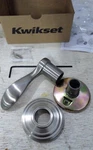 Kwikset 788PML RH15 Pembroke Right Hand Dummy Lever Satin Nickel (167,1). Fixed Price $25.00.