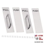 Stainless Steel Door Handle Set 2 Pack, Aluminum Alloy Pull 11.8 3.15 Inches. Fixed Price $32.39.