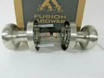 Fusion Hardware By Schlage Door Knob-brushed Nickel. Passage Set New In Box. Fixed Price $29.99.