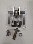 Kwikset SL6500DALSQT-26D Daylon Keyed Entry Door Lever Satin Chrome. Fixed Price $24.16.
