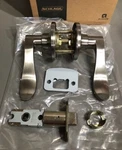 Schlage Passage Lock J10 Sev 619 16-254 Silver New Missing Screws. Fixed Price $22.00.