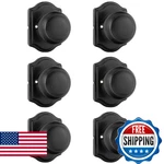 Goldenwarm No-turning Function Matte Black Dummy Door Knobs, Single Side Ha. Fixed Price $74.16.