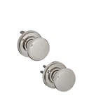 Baldwin PS.ROU.TRR.141 Round Passage Knob, Polished Nickel. Fixed Price $109.00.