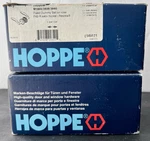 Hoppe Rodos Two Fixed Door Handle Dummy Sets Satin Nickle M1603/3939/3940 New. Fixed Price $49.00.