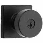 Pismo Square Keyed Entry Knob Featuring Smartkey Security Matte Black. Fixed Price $16.39.