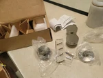 Baldwin Reserve Contemporary Round Full Dummy Set Satin Nickel FD.CON.CRR.150. Fixed Price $50.00.