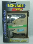Schlage Artisan Antique Pewter Left Hand Door Hall Closet Lever Knob F10VACC620. Fixed Price $14.99.
