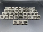 Amerock Ambrosia Cabinet Knobs Weathered Nickel 4468-1 Lot Of 39 Drawer. Fixed Price $79.99.