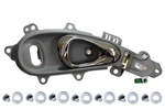 Fits 2006 To 2010 Pt Cruiser Interior Door Handle Front Right Chrome Gray. Fixed Price $63.30.