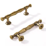 Antique Brass Cabinet Pulls 3 INCH(76MM) Hole Center,vintage Retro Zinc Alloy.... Fixed Price $52.39.