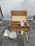 Emtek Passage Single Keyed, Sideplate Locksets Quincy 3-5/8 8080MELHUS3NL. Fixed Price $260.28.