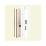 Prime-line C-1191 Low Profile, White Aluminum, Sliding Glass Patio Handle, Latch. Fixed Price $25.00.