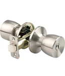Tulip Satin Nickel Keyed Entry Door Knob. Fixed Price $15.99.