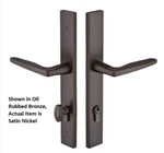 Emtek 15A4HLOLHUS15 Non-keyed Fixed Handle Satin Nickel Entry Pull. Fixed Price $69.05.