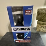 Brinks 2107-150 Keyed Entry Door Knob Black Metal High Security Exterior. Fixed Price $34.95.
