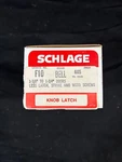 Schlage F10 605 Bell Door Knob , Closet Lock Polished Brass. Fixed Price $14.89.