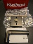 Kwikset 157LSLSQT-11P Lisbon Half Dummy Lever, Venetian Bronze 91570-021. Fixed Price $16.00.