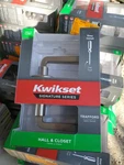 Kwikset 97201-003 Trafford Passage Door Lever Hall/closet Satin Nickel 720TDL. Fixed Price $17.98.