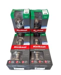 Kwikset Pismo Round Hall & Closet Door Knob Satin Nickel Lot Of 4 97200-888. Fixed Price $59.95.