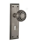 Nostalgic Warehousemission Solid Brass Single Dummy Door Knob With New York.... Fixed Price $107.71.