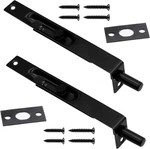 2PCS 6" Stainless Steel French Door Flush Bolt Locks Concealed Slide Latches. Fixed Price $18.99.