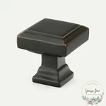 Emtek 86296 American Designer 1-5/8 Inch Square Cabinet Knob. Fixed Price $16.02.