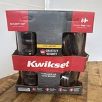 New Kwikset Smartkey Deadbolt & Knob Combo Oil Rubbed Bronze Security Lock. Fixed Price $32.50.
