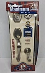Kwikset Maximum Security Door Lock Solid Brass Silver Deadbolt & Handle Vtg 2001. Fixed Price $69.99.