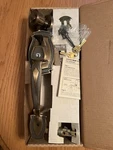 Weiser Bolt Lock Entrance Handle Door Knob Brass Finish W/keys #DA6170 Nos W/box. Fixed Price $130.00.