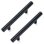 4 Pack Cabinet Pulls Matte Black Stainless Handles, For Kitchen B.... Fixed Price $14.44.