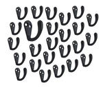 Qcaa Premium Quality Single Prong Hook Hanger, Zinc Die Cast Matte Black, Mad.... Fixed Price $37.57.