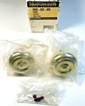New Baldwin 5005-003-MR Knob Estate One Pair Polished Brass Lifetime Finish Nos. Fixed Price $123.88.