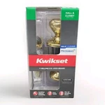 Kwikset Hall/ Closet Door Knob Satin Brass Model 97200-788 Lock. Fixed Price $22.80.
