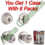 *6-SETS* Kwikset Combo Pack Polo Knob & Single Cylinder Deadbolt 96900-320. Fixed Price $164.99.