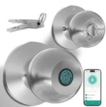 Smart Door Knob, Fingerprint Locks For Bedrooms With App Control & Key. Fixed Price $69.99.